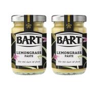 Bart Spices Fresh Lemon Grass 2×90g - Premium Aromatic Herb for Thai Curries, Soups & Marinades Pack of 2 Intense Citrus Flavour