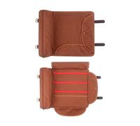 Bartender Bag Portable Folding Mixology Cocktail Kit Carry Bag, Canvas Outdoor Barware Tool Bags with Shoulder Strap for Travel Camping Picnic Parties, Messenger Bags for Cocktail Shaker Set