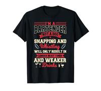 Bartender Barman Mixologist Bartending Barkeep Barmaid T-Shirt