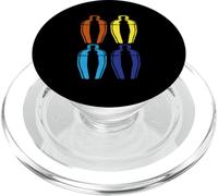 Bartender Colorful Shaker Pop Art Style PopSockets PopGrip for MagSafe