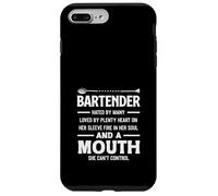 Bartender Heart Sleeve Fire Soul Mouth Control Case for iPhone 7 Plus/8 Plus