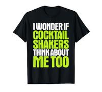 Bartender I Wonder If T-Shirt