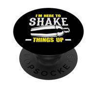 Bartender I'm Here To Shake Things Up PopSockets Adhesive PopGrip