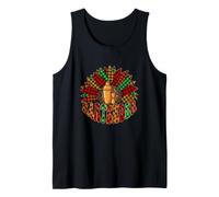 Bartender Job Tools Colorful Leopard Sunflower Matching Team Tank Top