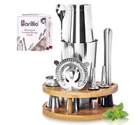 Bartender Kit Small Boston OVL Silver D3