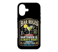 Bartender Mixologist Bar Rules Rule #1 Bartender Is Always Case for iPhone 17