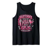 Bartender Mixologist Bartender Hated By Many Loved By Plenty Tank Top