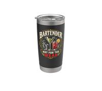 Bartender Mixologist Bartender Not for The Weak Stainless Steel Insulated Tumbler