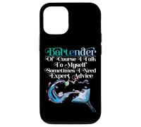Bartender Mixologist Bartender Of Course I Talk To Myself Case for iPhone 12/12 Pro