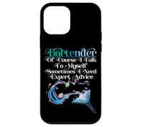 Bartender Mixologist Bartender Of Course I Talk To Myself Case for iPhone 12 mini