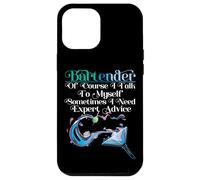 Bartender Mixologist Bartender Of Course I Talk To Myself Case for iPhone 12 Pro Max