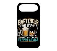 Bartender Mixologist Bartender Of Course I Talk To Myself Case for iPhone Air