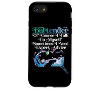 Bartender Mixologist Bartender Of Course I Talk To Myself Case for iPhone SE (2020) / 7/8