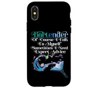 Bartender Mixologist Bartender Of Course I Talk To Myself Case for iPhone X/XS