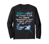 Bartender Mixologist Bartender of Course I Talk to Myself Long Sleeve T-Shirt