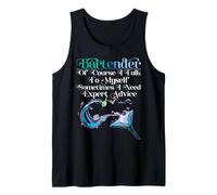 Bartender Mixologist Bartender of Course I Talk to Myself Tank Top