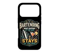 Bartender Mixologist Bartending What Happens At The Bar Case for iPhone 17 Pro