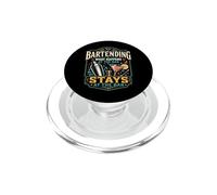 Bartender Mixologist Bartending What Happens At The Bar PopSockets PopGrip for MagSafe