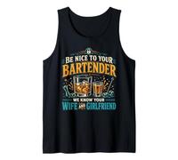 Bartender Mixologist Be Nice to Your Bartender We Know Your Tank Top
