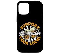 Bartender Mixologist Beer Support Your Local Bartender Case for iPhone 12/12 Pro