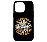Bartender Mixologist Beer Support Your Local Bartender Case for iPhone 14 Pro Max