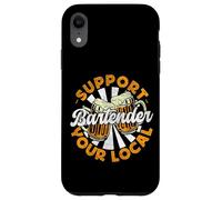 Bartender Mixologist Beer Support Your Local Bartender Case for iPhone XR