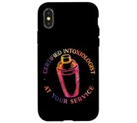 Bartender Mixologist Certified Intoxicologist At Your Case for iPhone X/XS