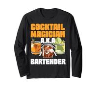 Bartender Mixologist Cocktail Magician A.K.A Bartender Long Sleeve T-Shirt