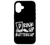Bartender Mixologist Drink Up Buttercup Case for iPhone 16