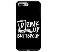 Bartender Mixologist Drink Up Buttercup Case for iPhone 7 Plus/8 Plus