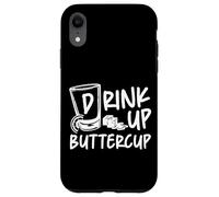 Bartender Mixologist Drink Up Buttercup Case for iPhone XR