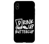 Bartender Mixologist Drink Up Buttercup Case for iPhone XS Max