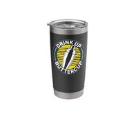 Bartender Mixologist Drink Up Buttercup Stainless Steel Insulated Tumbler