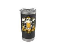 Bartender Mixologist Drink Up Buttercup Stainless Steel Insulated Tumbler