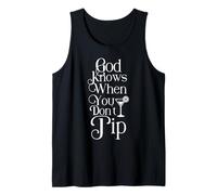 Bartender Mixologist God Knows When You Don't Tip Tank Top