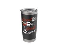 Bartender Mixologist Great Tips Great Karma Stainless Steel Insulated Tumbler