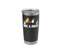 Bartender Mixologist Mix-A-Holic Stainless Steel Insulated Tumbler