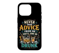 Bartender Mixologist Never Take Advice From Me You'll End Up Case for iPhone 16 Pro