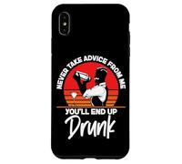 Bartender Mixologist Never Take Advice From Me You'll End Up Case for iPhone XS Max