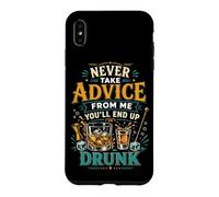 Bartender Mixologist Never Take Advice From Me You'll End Up Case for iPhone XS Max