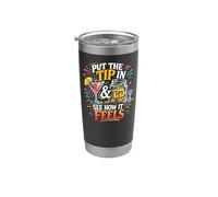 Bartender Mixologist Put The Tip in & See How It Feels Stainless Steel Insulated Tumbler