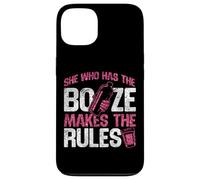 Bartender Mixologist She Who Has The Booze Makes The Rules Case for iPhone 13