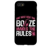 Bartender Mixologist She Who Has The Booze Makes The Rules Case for iPhone SE (2020) / 7/8