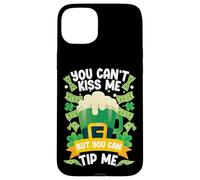 Bartender Mixologist St Patricks Day You Can't Kiss Me But Case for iPhone 15 Plus