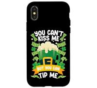 Bartender Mixologist St Patricks Day You Can't Kiss Me But Case for iPhone X/XS