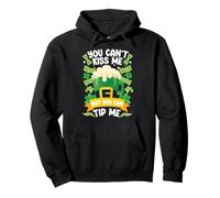Bartender Mixologist St Patricks Day You Can't Kiss Me But Pullover Hoodie