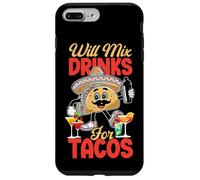 Bartender Mixologist Taco Will Mix Drinks For Tacos Case for iPhone 7 Plus/8 Plus