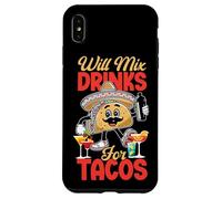 Bartender Mixologist Taco Will Mix Drinks For Tacos Case for iPhone XS Max