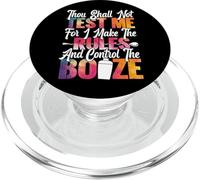 Bartender Mixologist Thou Shall Not Test Me For I Make The PopSockets PopGrip for MagSafe