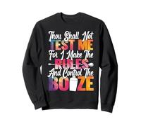 Bartender Mixologist Thou Shall Not Test Me For I Make The Sweatshirt